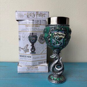 Harry Potter Slytherin Collectible Goblet W/ Stainless Steel Insert